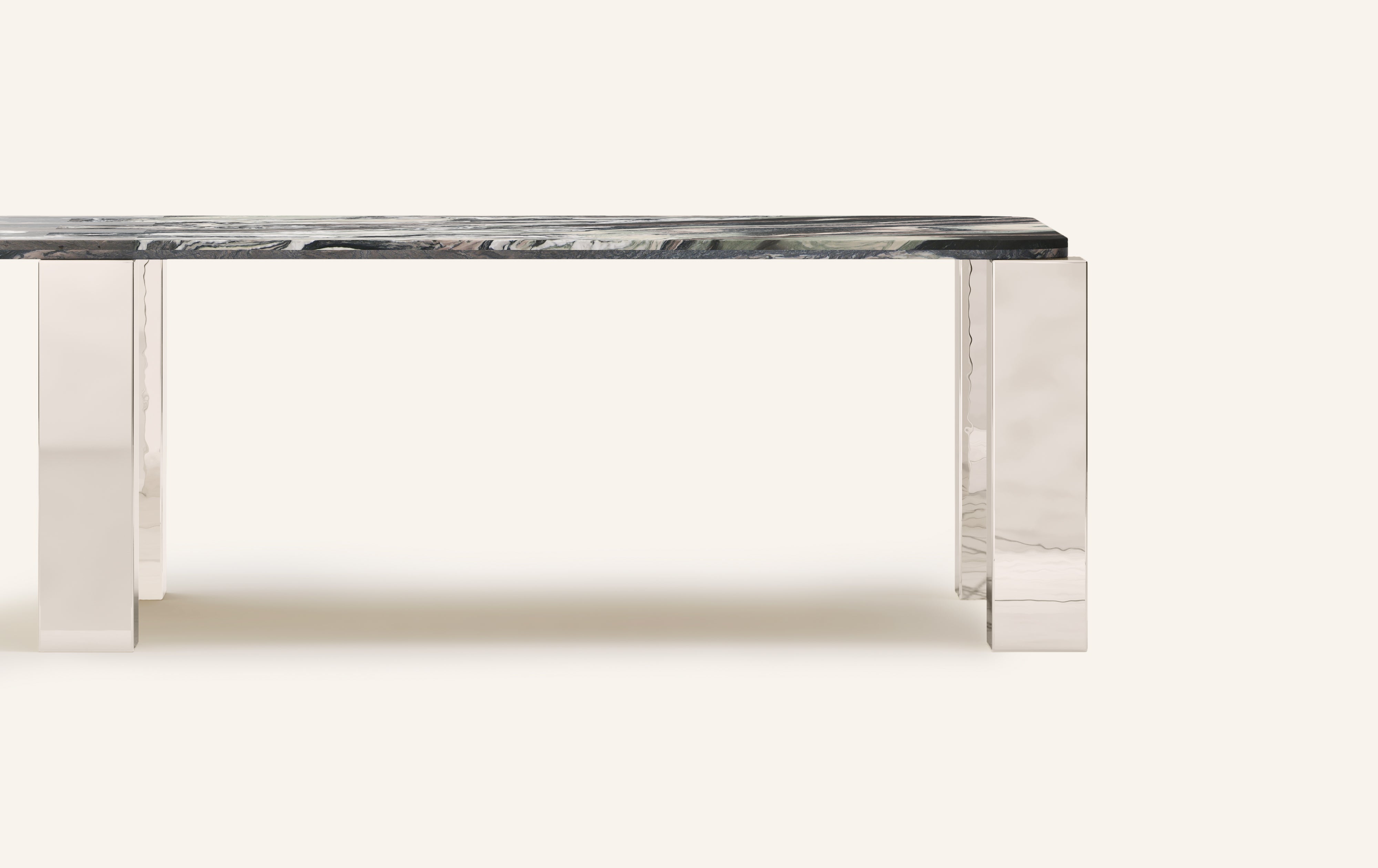 CIPOLLINO ONDULATO MARBLE & CHROME-5