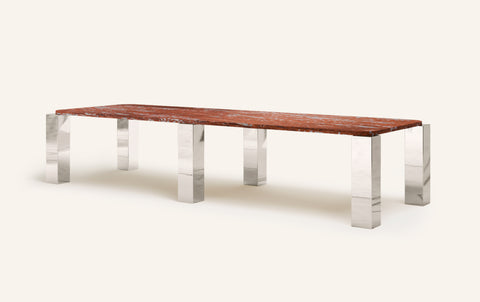 ROSSO FRANCIA MARBLE & CHROME-5