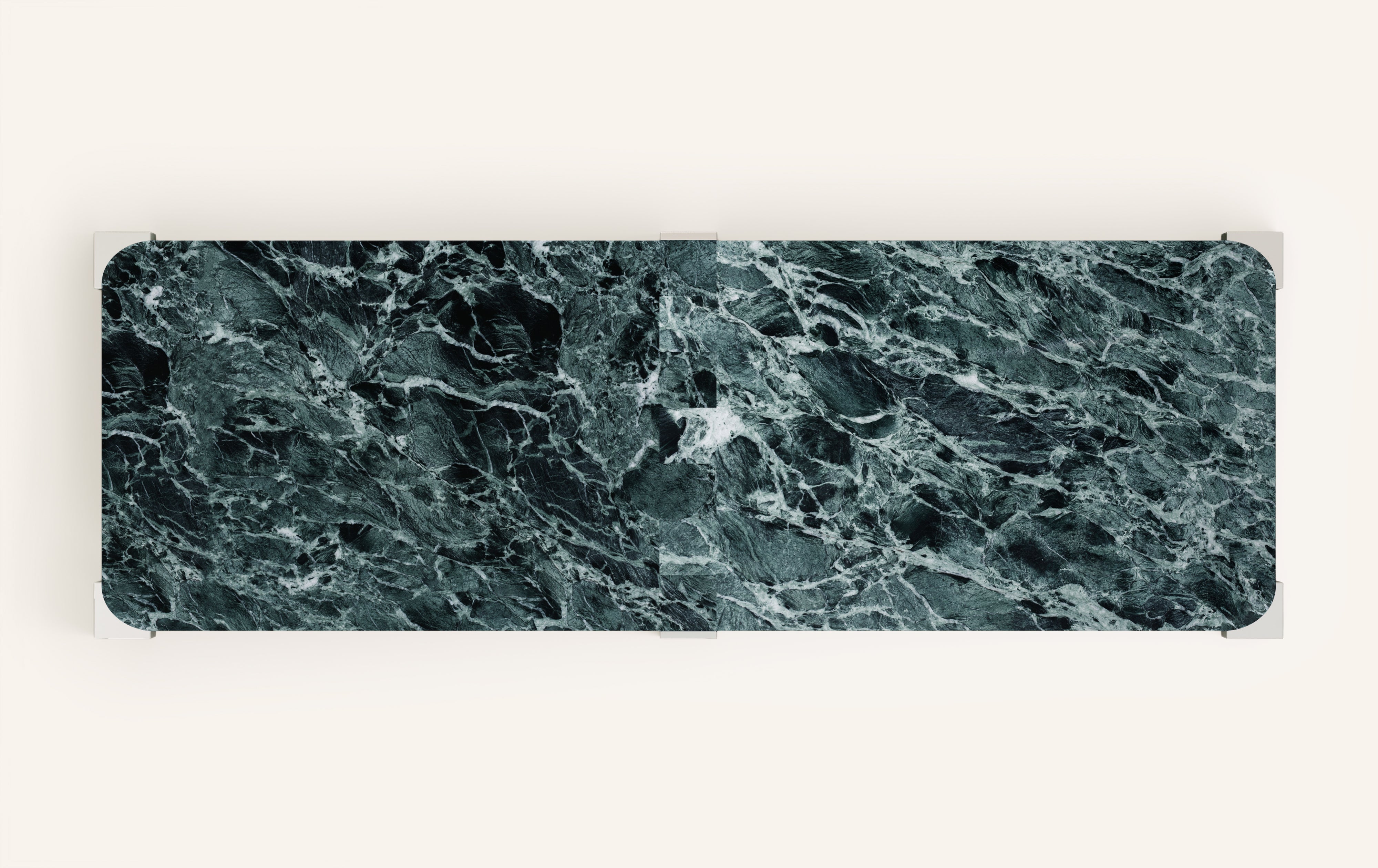 VERDE ALPI MARBLE & CHROME-5